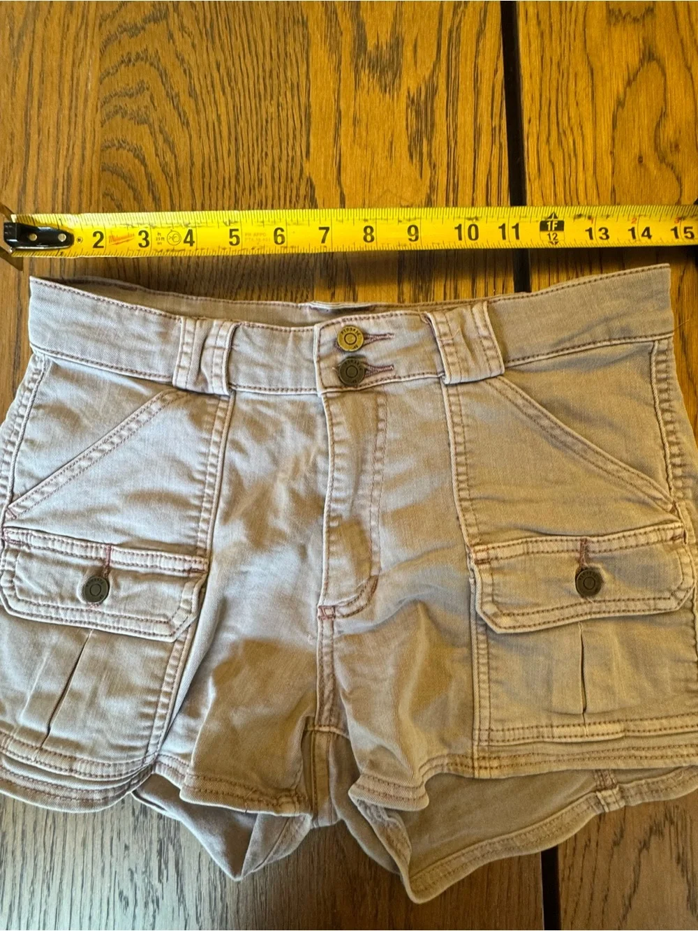 Pistola‎ Chester Cargo Shorts  Y2K Mauve Purple Brown Size Small 26